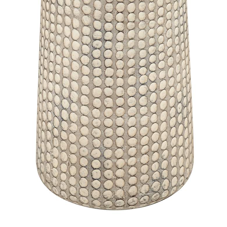 Image 7 Regency Hill Leisa 32 1/4" High Sand Finish Modern Table Lamp more views
