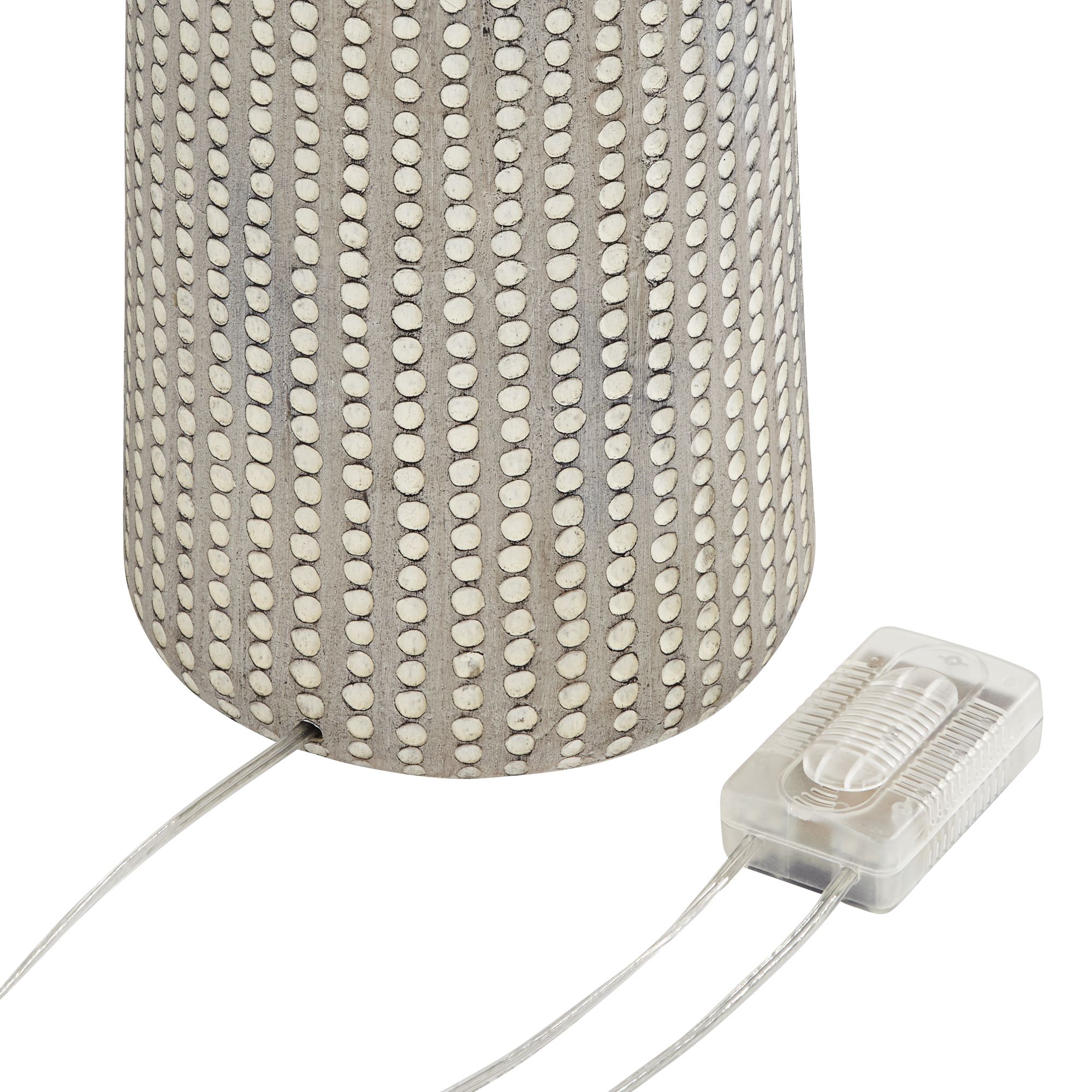 Regency Hill Leisa 65 1/2" Sand Finish Modern Floor Lamp Image 6
