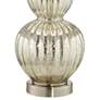 Regency Hill Lili 25" High Fluted Mercury Glass Table Lamps Set of 2