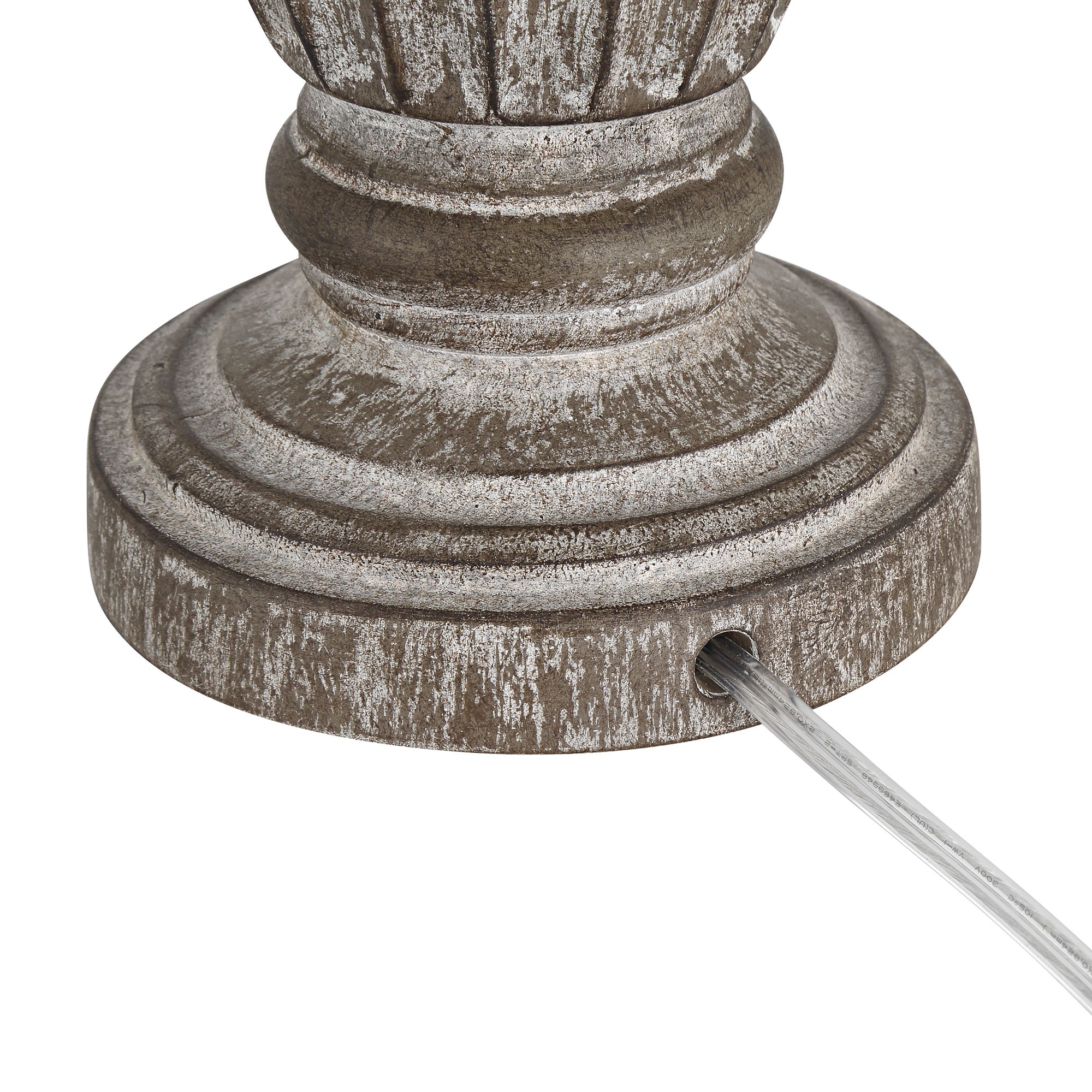 Image 7 Regency Hill Lockland 31" High Antique Brown Column Table Lamp more views