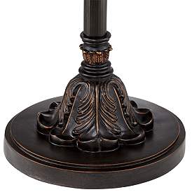 Image5 of Regency Hill Ludo 72" High Bronze Crackle Tree Torchiere Floor Lamp more views