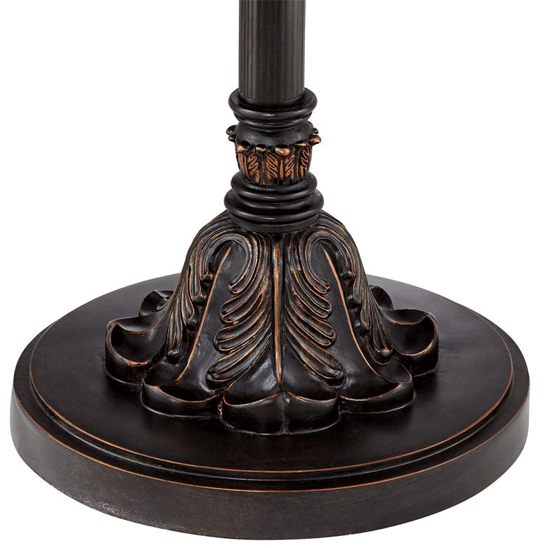 Image 5 Regency Hill Ludo 72" High Bronze Crackle Tree Torchiere Floor Lamp more views