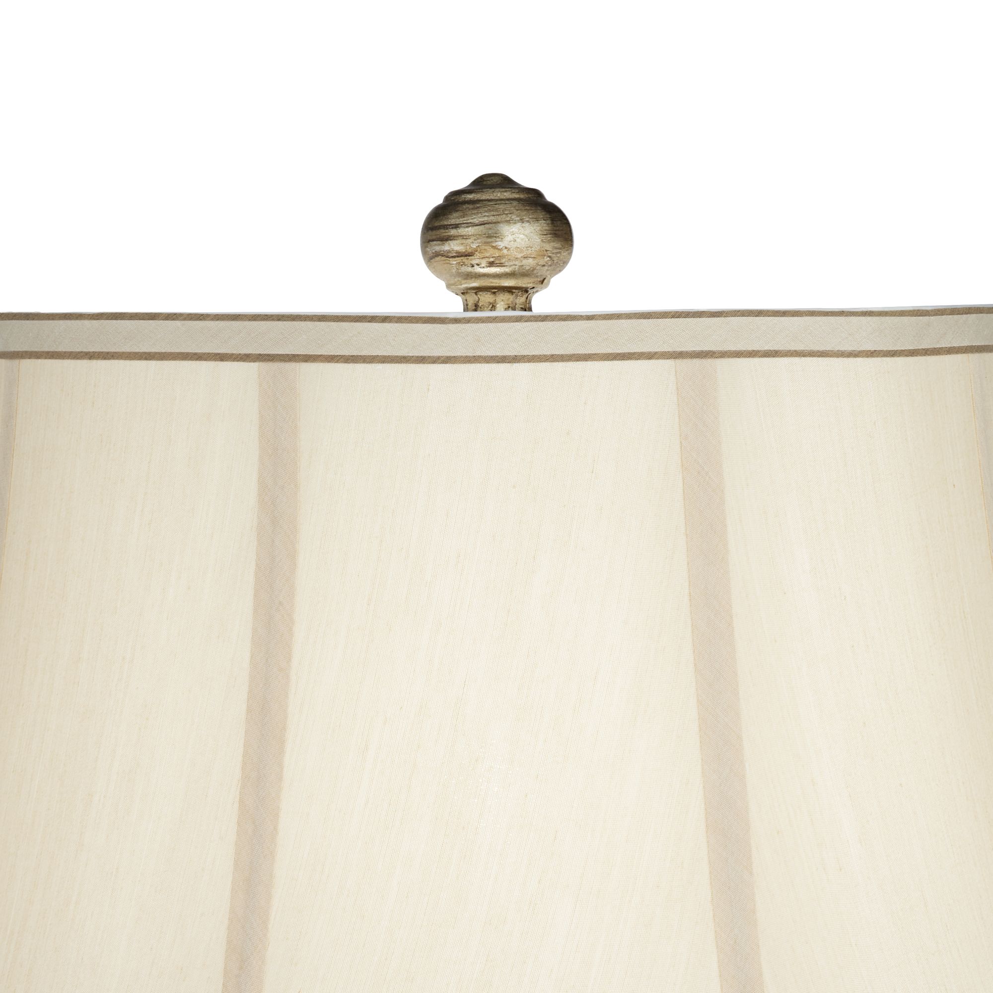 Image 3 Regency Hill Lyla 30" Antique Gold Mercury Glass Table Lamp more views