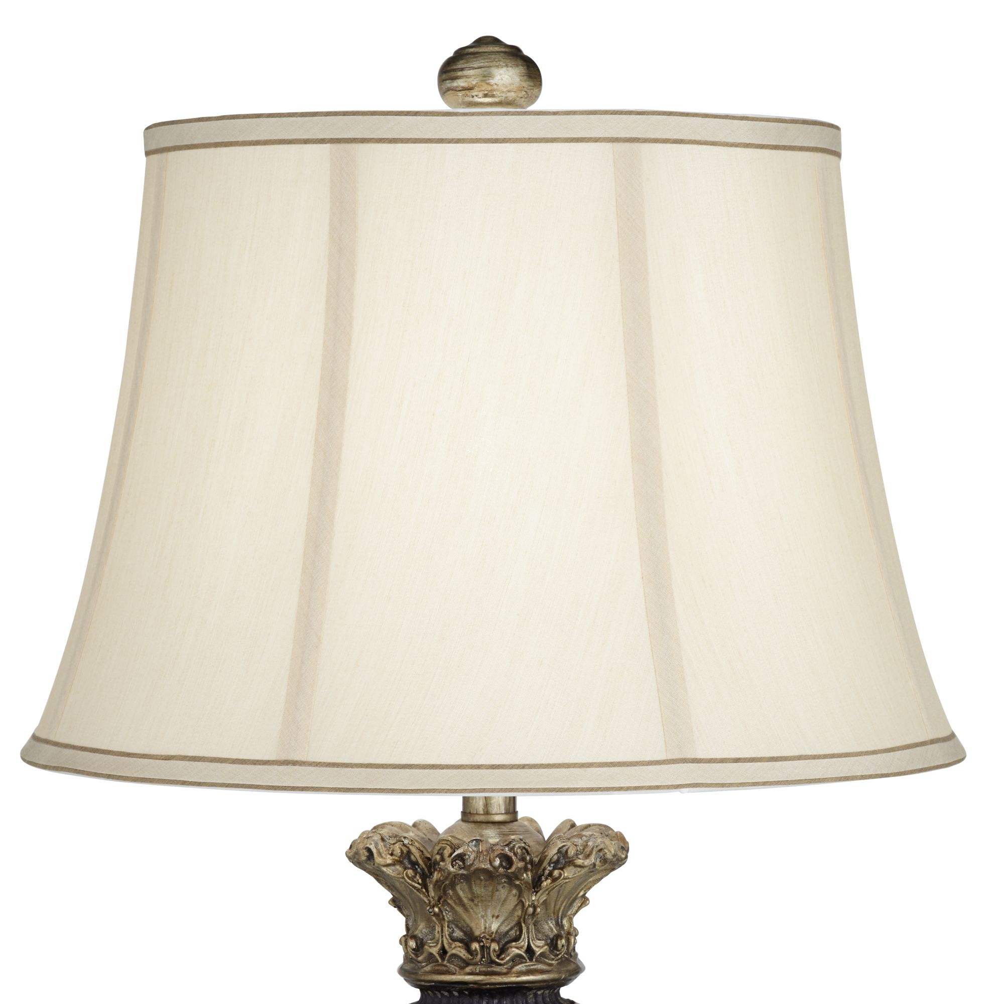 Image 4 Regency Hill Lyla 30" Antique Gold Mercury Glass Table Lamp more views