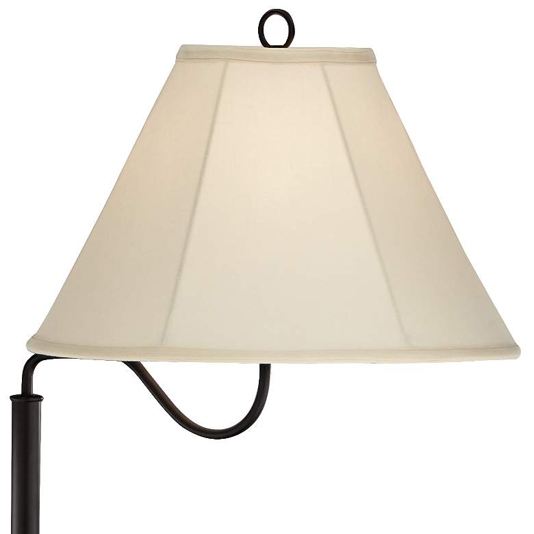 Image 3 Regency Hill Marville 55" High Mission Style Floor Lamp With End Table more views