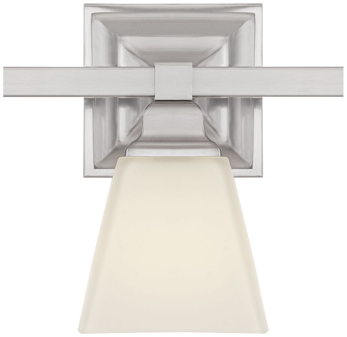 Regency Hill Mencino-Opal 35 1/4" Satin Nickel and Glass Bath Light Image 3