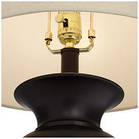 Image5 of Regency Hill Metal Urn 26" Traditional Bronze Table Lamps Set of 2 more views
