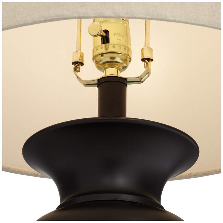 Image 5 Regency Hill Metal Urn 26" Traditional Bronze Table Lamps Set of 2 more views