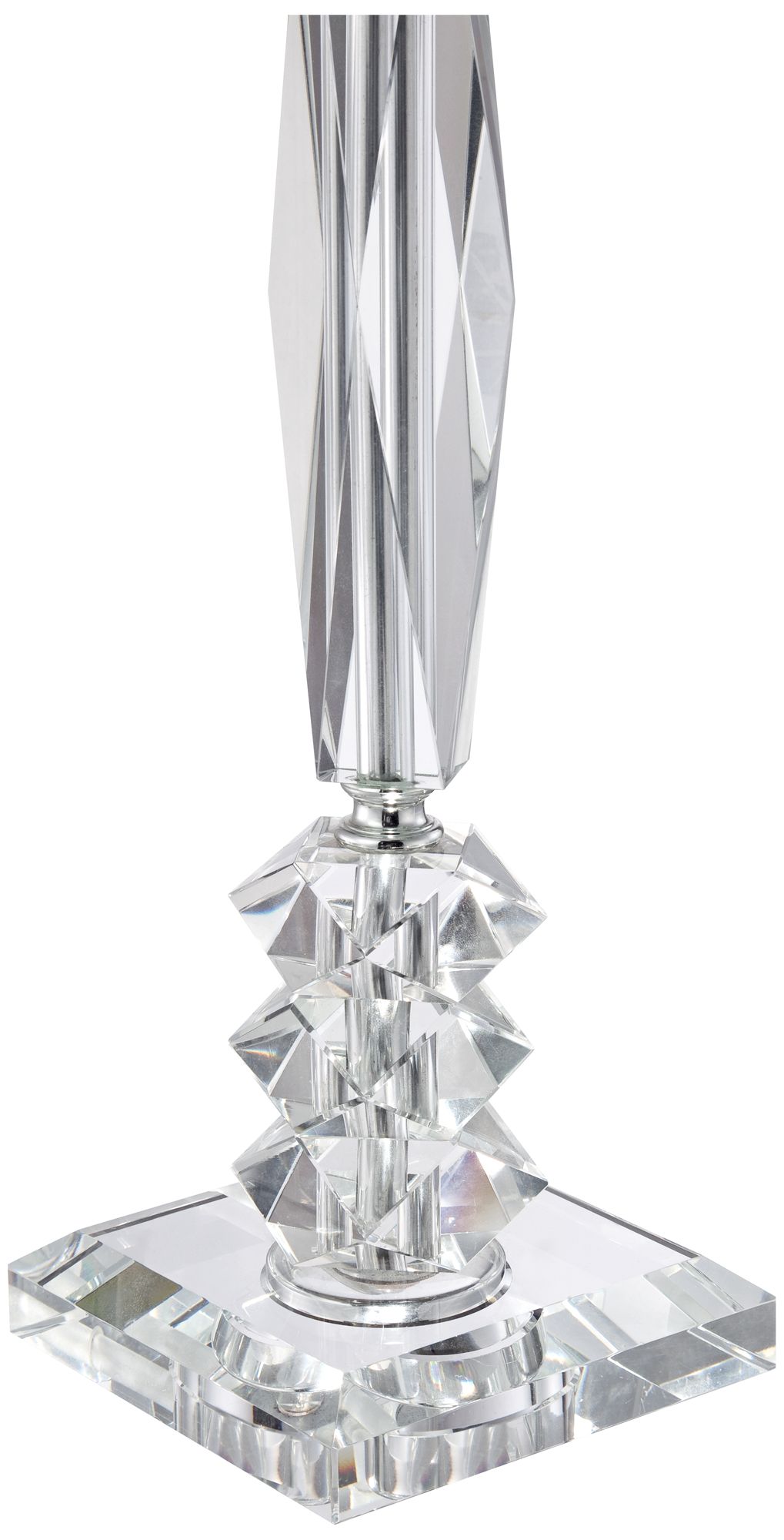 Image 5 Regency Hill Mitzie 25 1/2" Cut Crystal Column Table Lamp more views