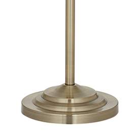 Image5 of Regency Hill Montebello 60" Brass Swing Arm Floor Lamps Set of 2 more views