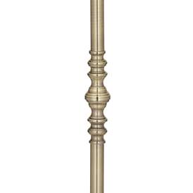 Image4 of Regency Hill Montebello 60" Traditional Brass Swing Arm Floor Lamp more views