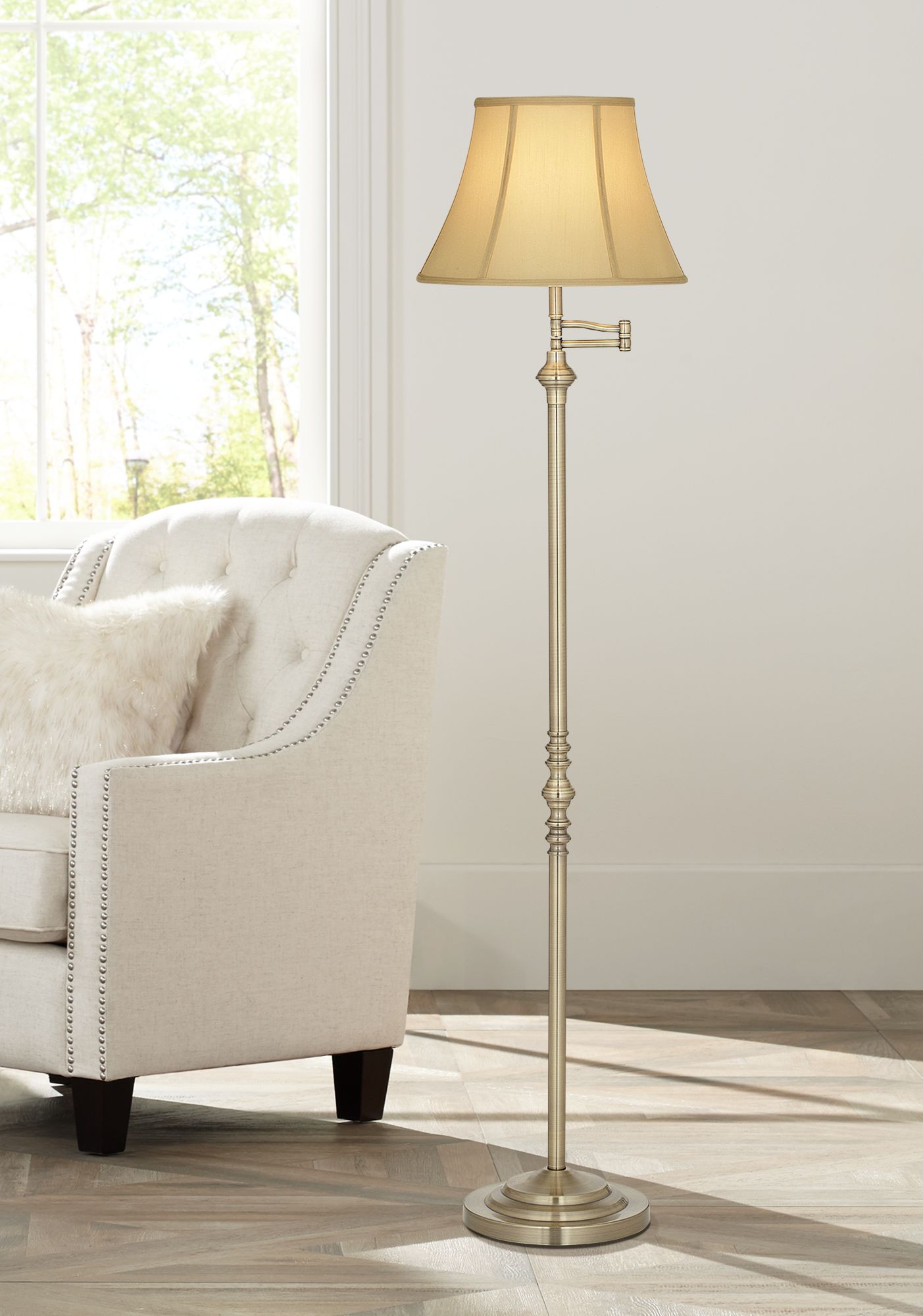 IDEE CAMPANA FLOOR ARM LAMP / イデー カンパーナ フロアアーム