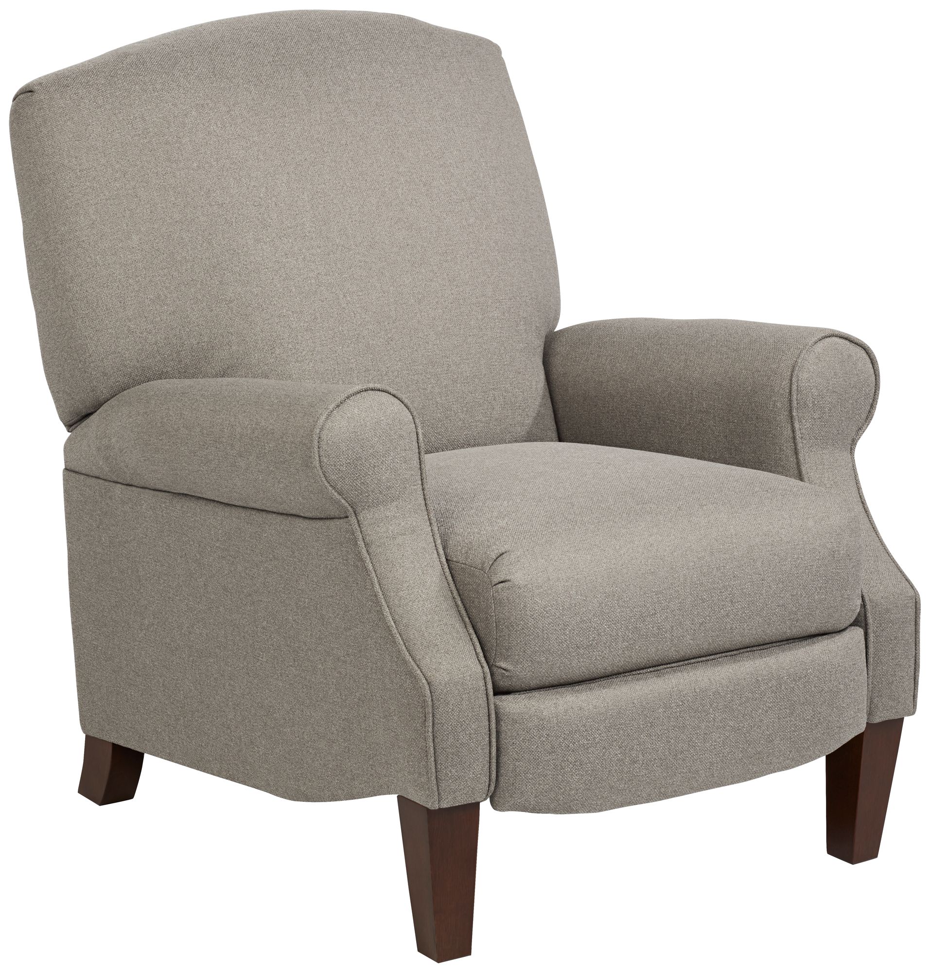 Image 2 Regency Hill Morris Storm Gray 3-Way Push-Through Recliner