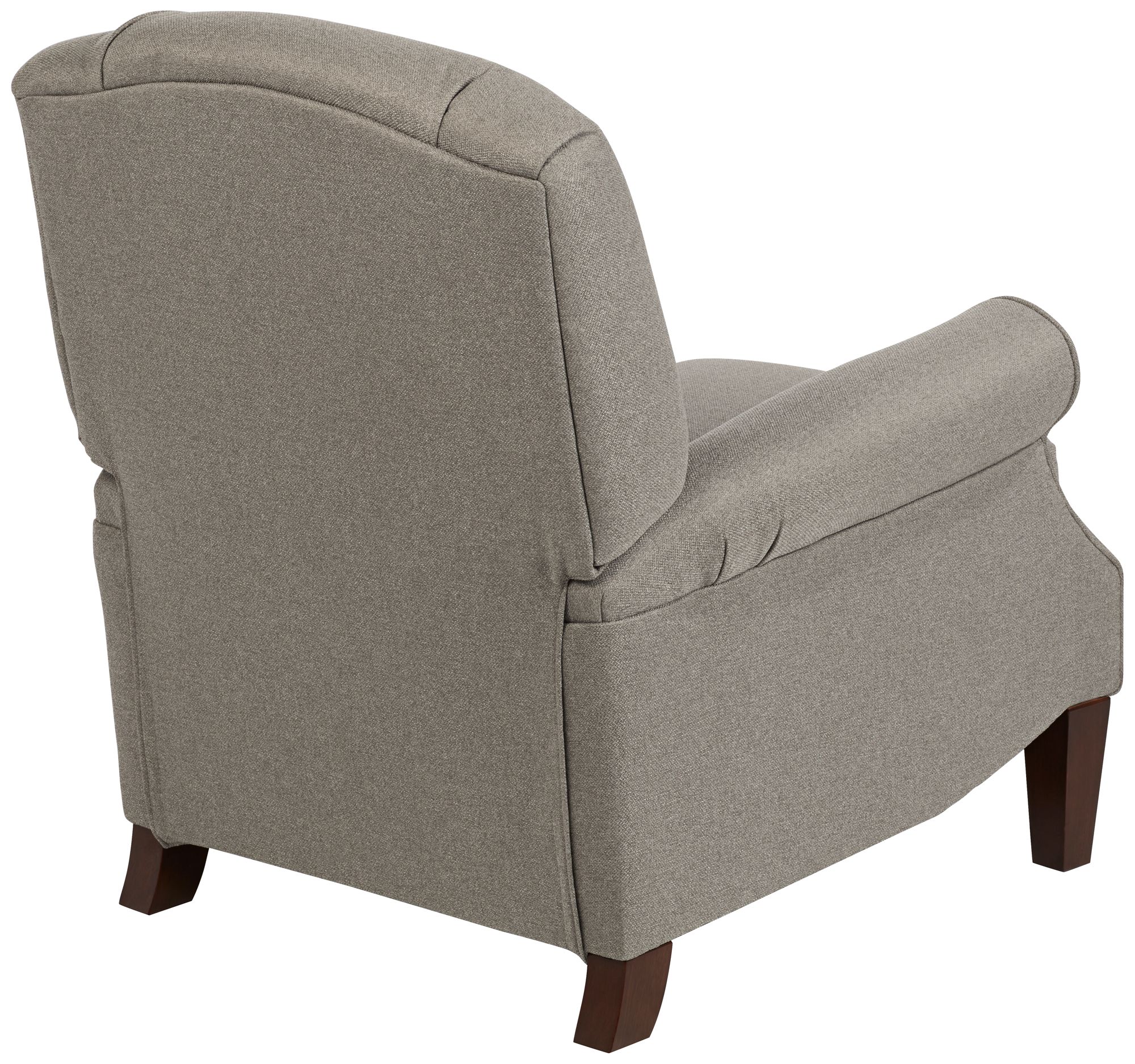 Regency Hill Morris Storm Gray 3-Way Push-Through Recliner