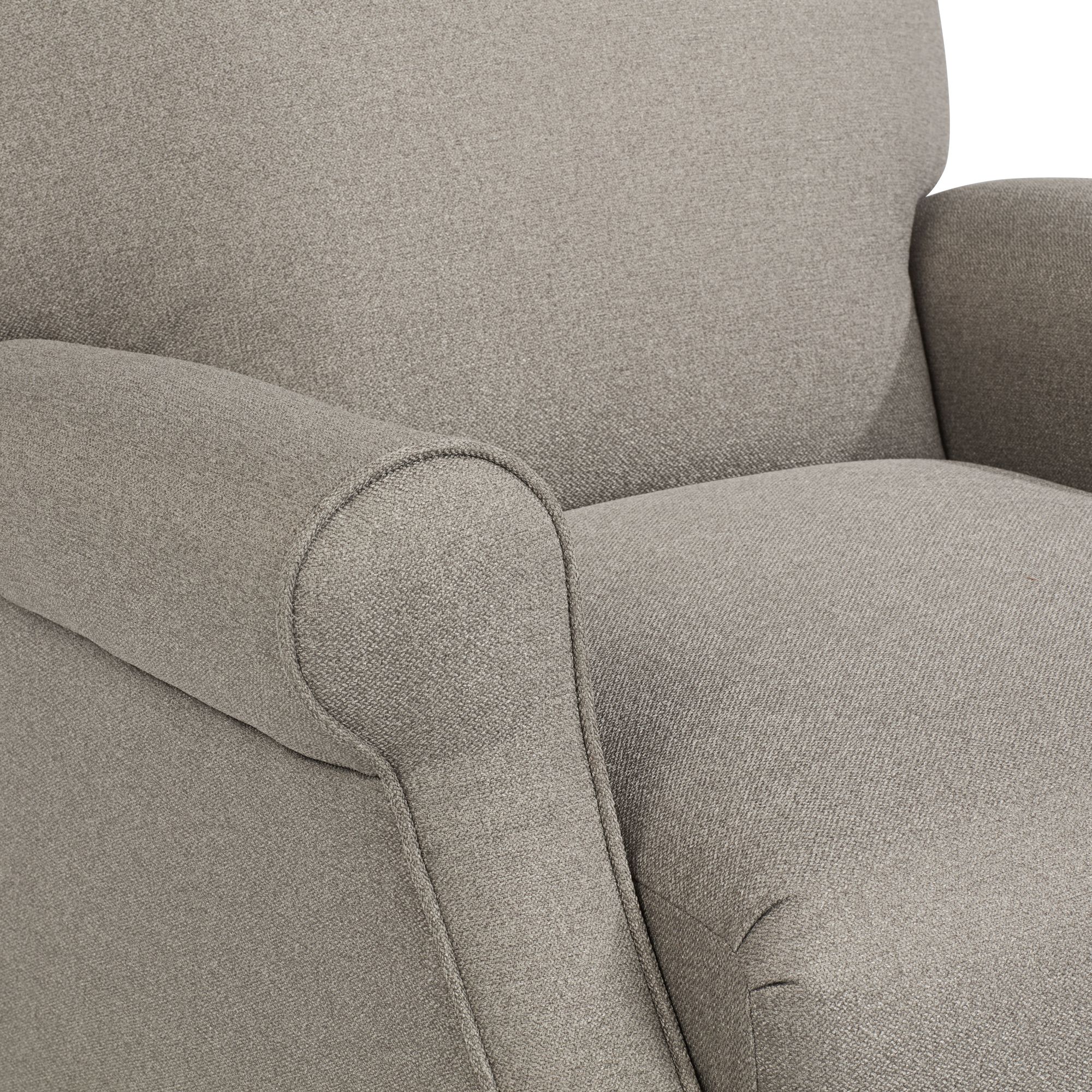 Image 5 Regency Hill Morris Storm Gray 3-Way Push-Through Recliner more views