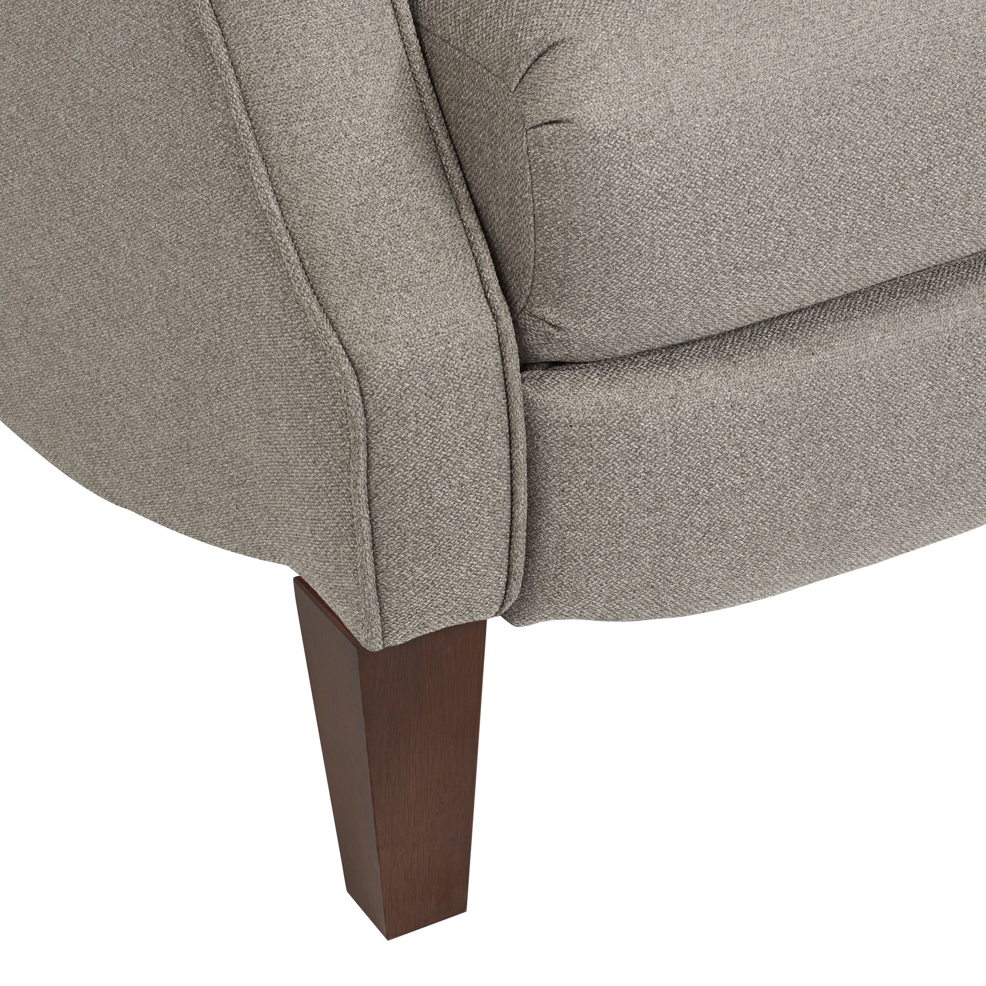 Image 6 Regency Hill Morris Storm Gray 3-Way Push-Through Recliner more views