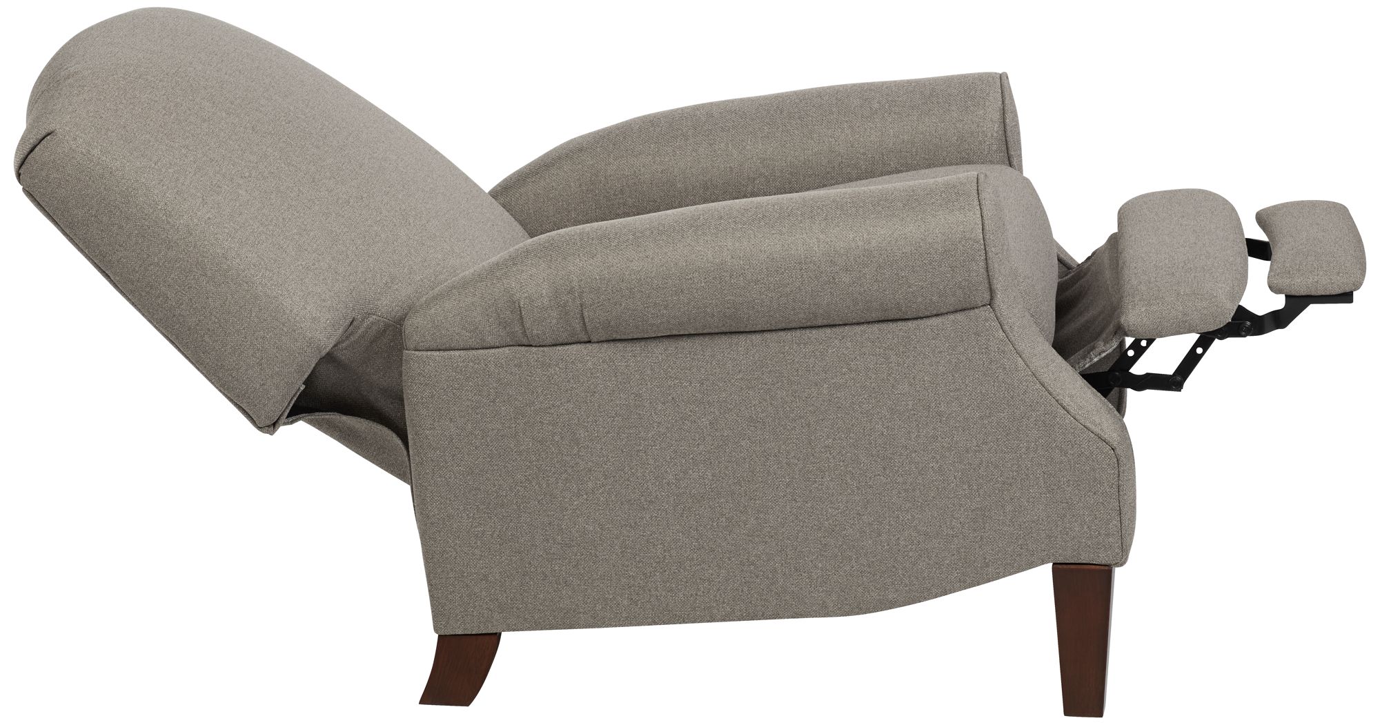 Regency Hill Morris Storm Gray 3-Way Push-Through Recliner