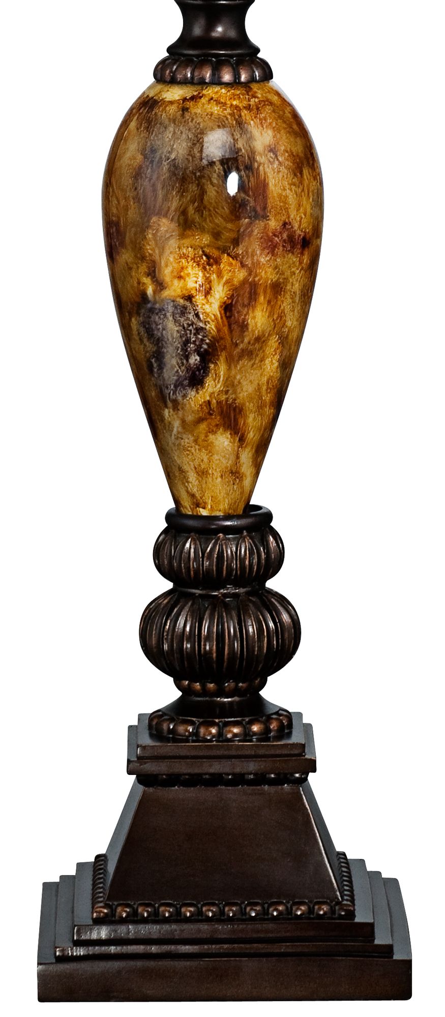 Image 7 Regency Hill Mulholland 37" High Traditional Tall Buffet Table Lamp more views