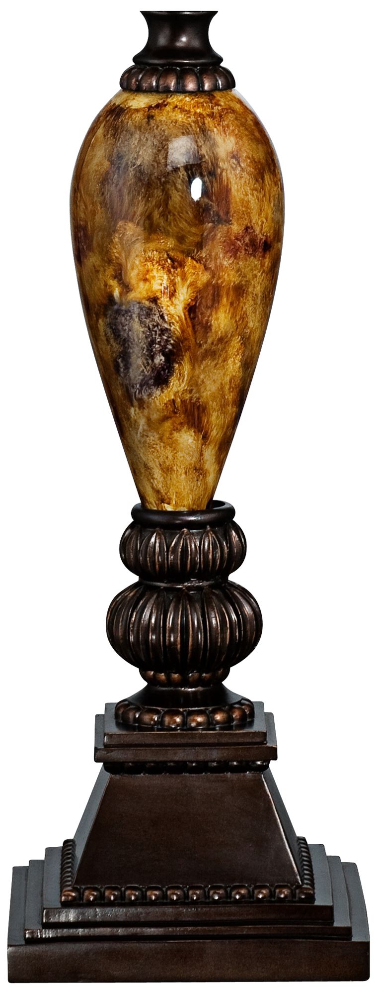 Image 4 Regency Hill Mulholland 37" Traditional Lamp with Table Top Dimmer more views