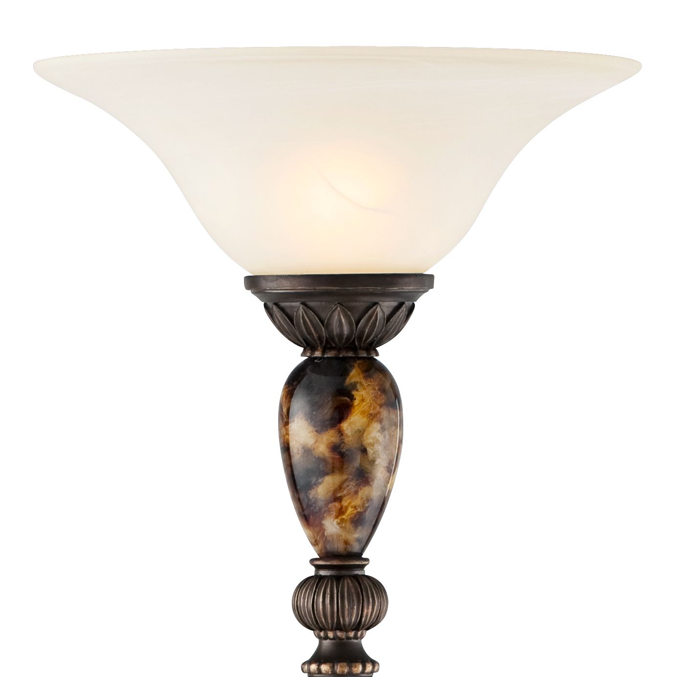 Image 4 Regency Hill Mulholland 72" HIgh Tree Torchiere Floor Lamp more views