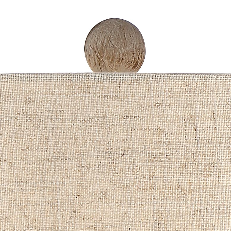 Image 4 Regency Hill Patsy 26 1/2" White-Washed Faux Wood Table Lamps Set of 2 more views