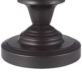 Image5 of Regency Hill Percy 26" Dark Bronze Metal Table Lamps Set of 2 more views