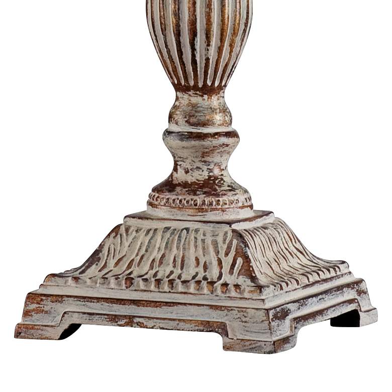 Regency Hill Petite Artichoke Font Traditional Table Lamp more views
