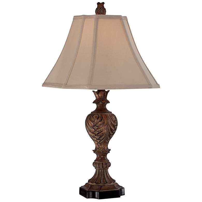 Image 3 Regency Hill Regio 25 1/2 inch Acanthus Leaf Traditional Table Lamp