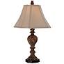 Regency Hill Regio 25 1/2" Acanthus Leaf Traditional Table Lamp in scene