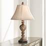 Regency Hill Regio 25 1/2" Acanthus Leaf Traditional Table Lamp in scene