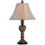 Regency Hill Regio 25 1/2" Acanthus Leaf Traditional Table Lamp in scene