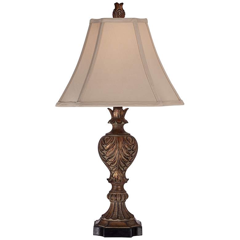 Image 5 Regency Hill Regio 25 1/2" Acanthus Leaf Traditional Table Lamp more views