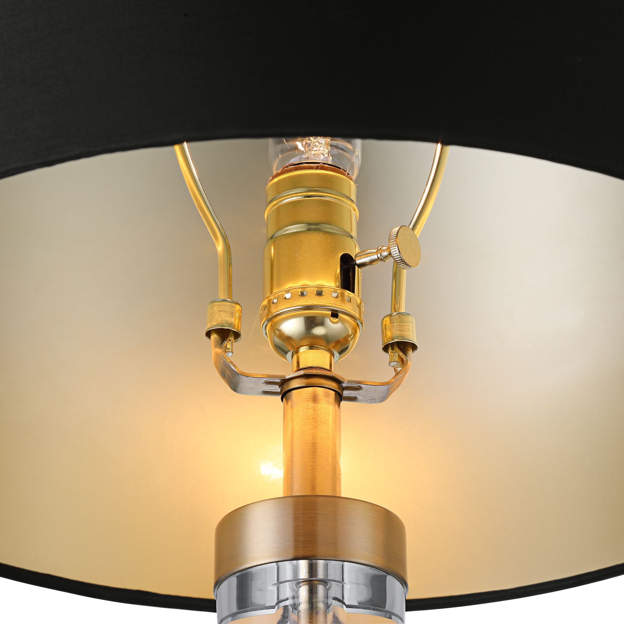 Image 5 Regency Hill Rhoda 26" High Traditional Crystal Table Lamp more views