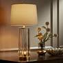Regency Hill Rivera 27 3/4" Glass Rod LED Night Light Lamps Set of 2