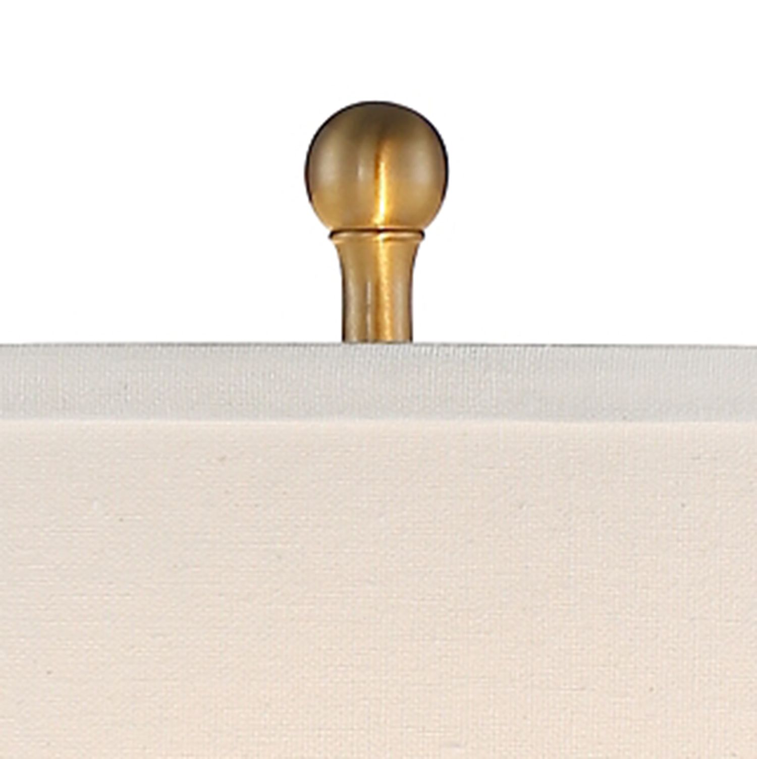 Image 4 Regency Hill Rolland 30" Brass and Crystal Lamp with Dimmer more views