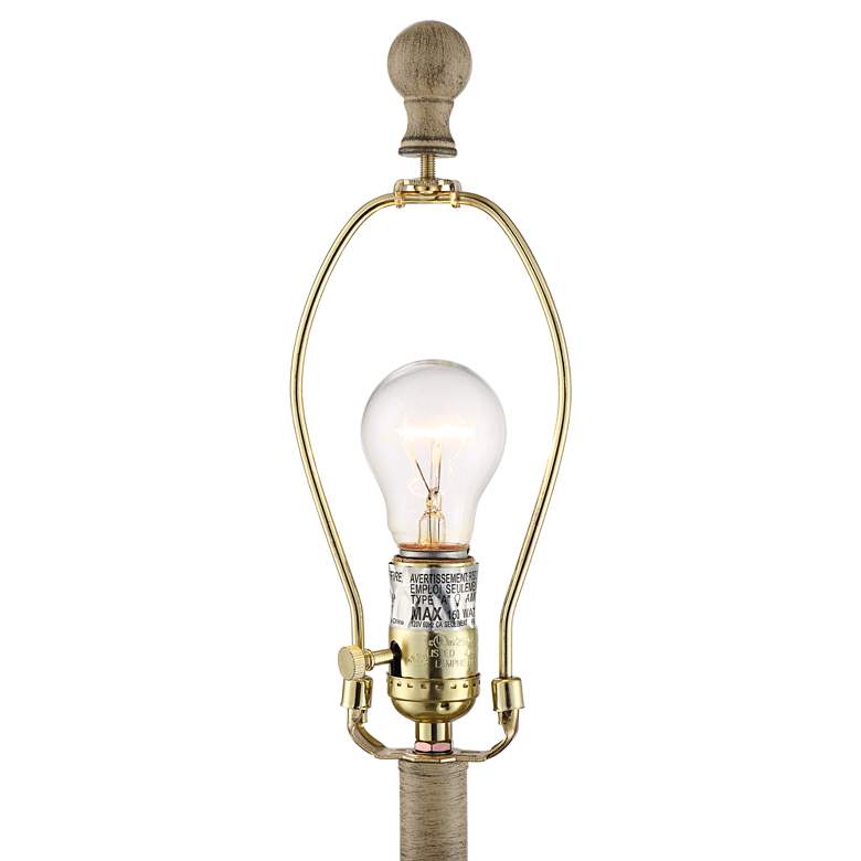 Image 5 Regency Hill Serena 27 1/2" Beige Gray Vase Table Lamps Set of 2 more views
