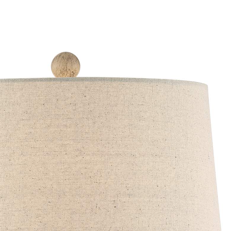 Image 7 Regency Hill Serena 27 1/2" Beige Gray Vase Table Lamps Set of 2 more views