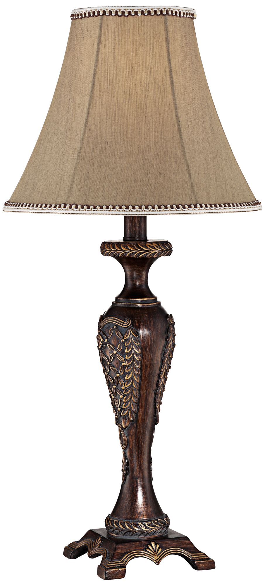 Image 2 Regency Hill Shaylee 23 1/2" Traditional Bronze Candlestick Table Lamp