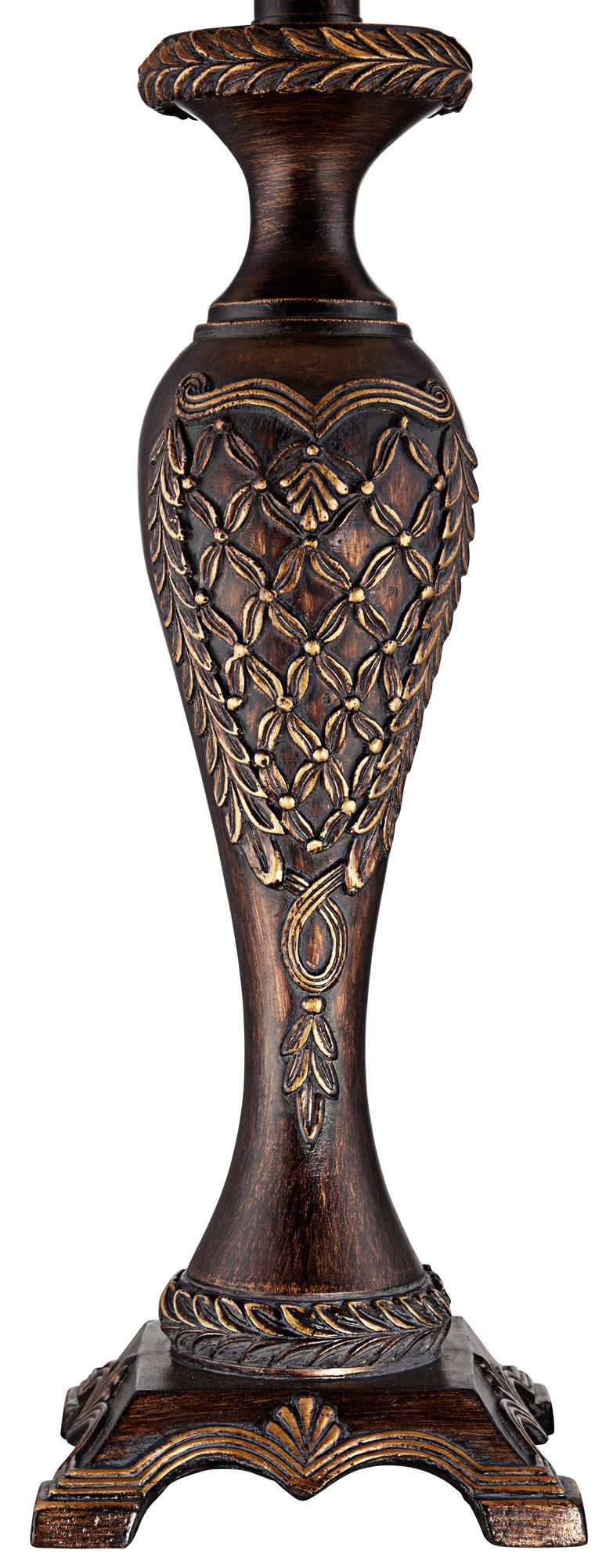 Image 4 Regency Hill Shaylee 23 1/2" Traditional Bronze Candlestick Table Lamp more views