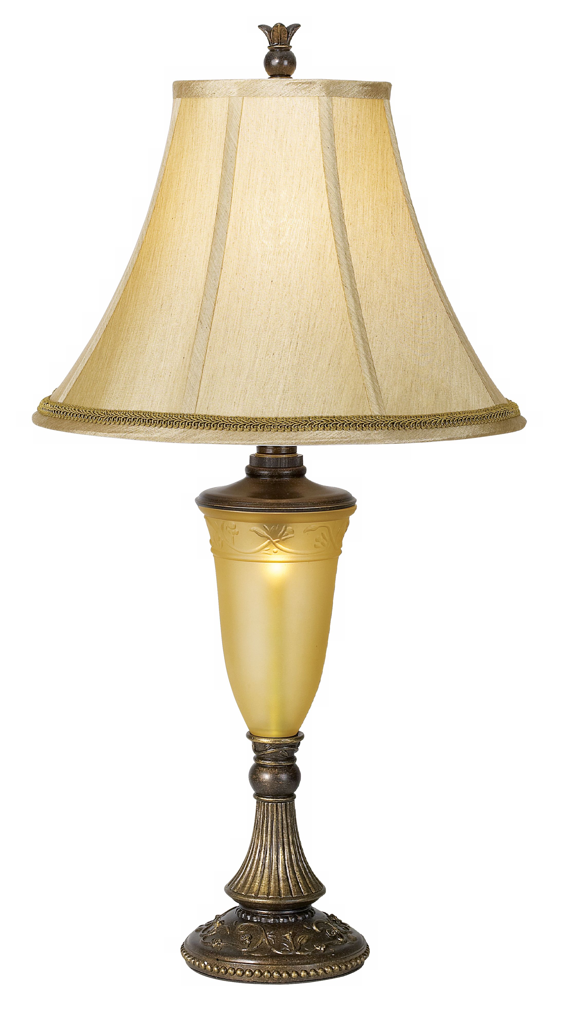 Image 2 Regency Hill Sorrento 30" High Glass Vase Night Light Table Lamp