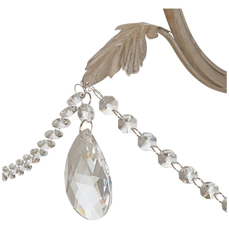 Image 6 Regency Hill Strand 46" Traditional Silver Leaf 12-Light Chandelier more views