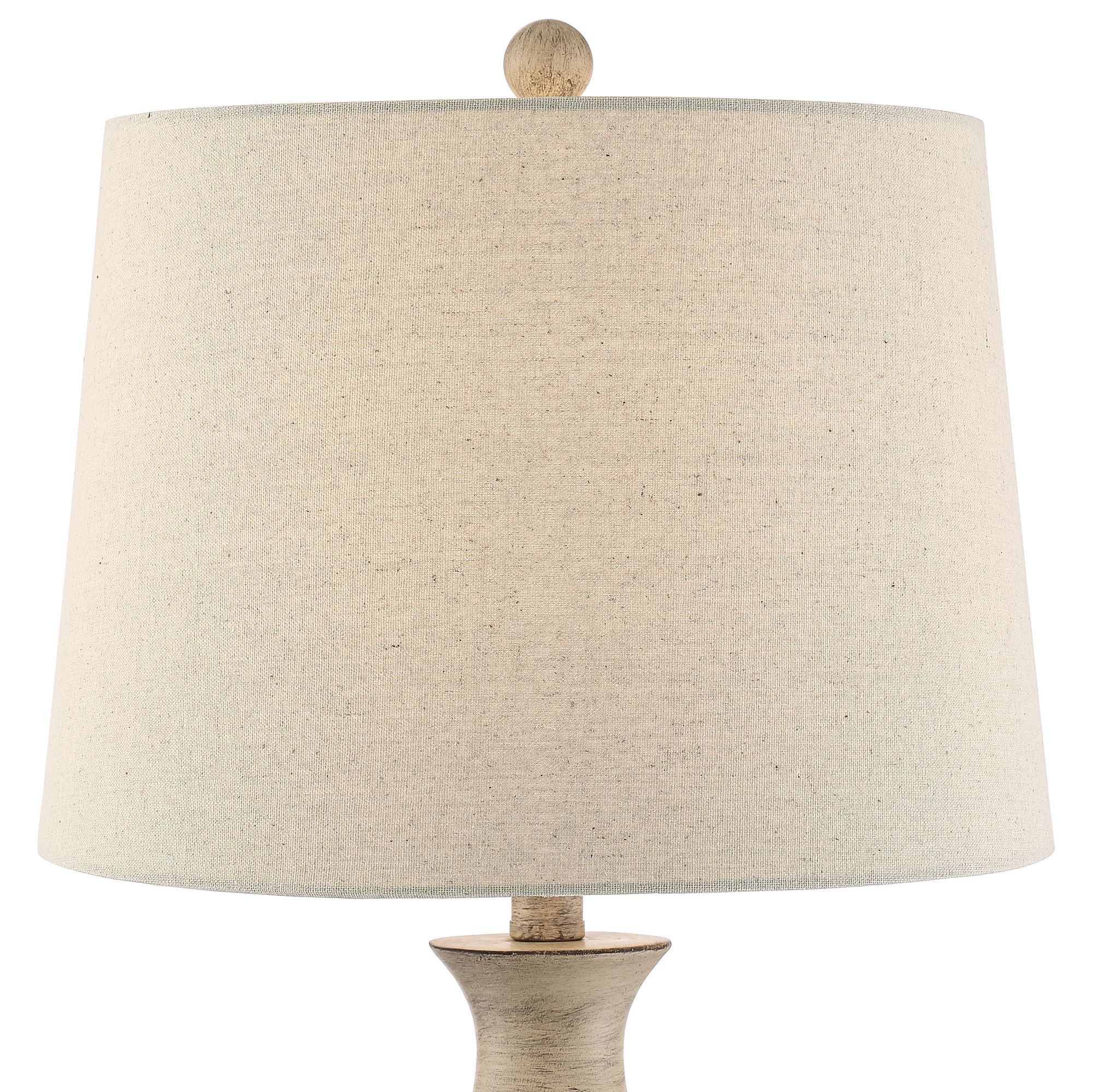 Image 3 Regency Hill Teagan 27 1/2" Beige Gray Vase Table Lamps Set of 2 more views