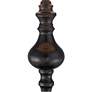 Thumbnail4 of Regency Hill Ted 18 1/2" Bronze Finish Touch Accent Lamps Set of 2 more views