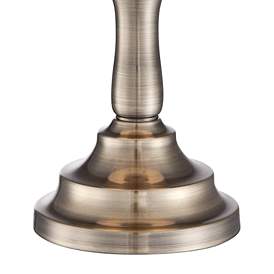 Image5 of Regency Hill  Thom 19 1/4" Brass Finish Touch On-Off Accent Table Lamp more views