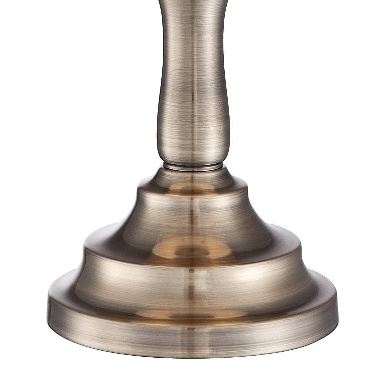 Image 5 Regency Hill Thom 19 1/4" Brass Finish Touch On-Off Accent Table Lamp more views