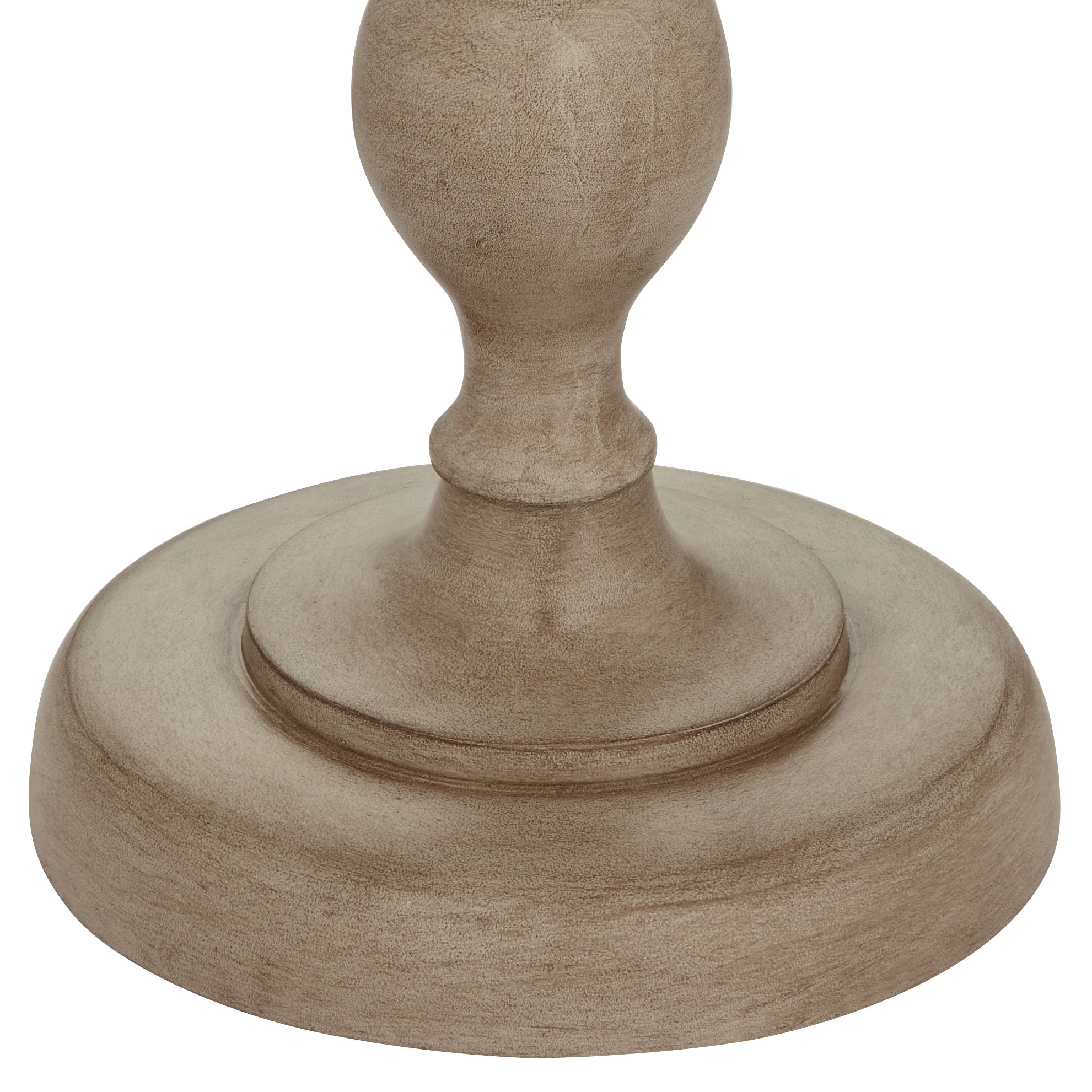 Regency Hill Tuscan 62 1/2" Natural Gray Faux Wood Floor Lamp in scene