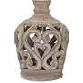 Regency Hill Verducci 28" High Traditional Scroll Ceramic Table Lamp
