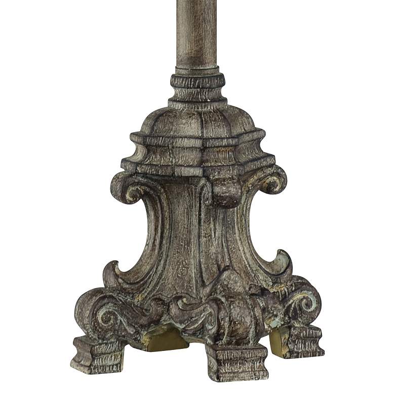 Image 5 Regency Hill Vichelis 34" Beige Candlestick Buffet Lamps Set of 2 more views