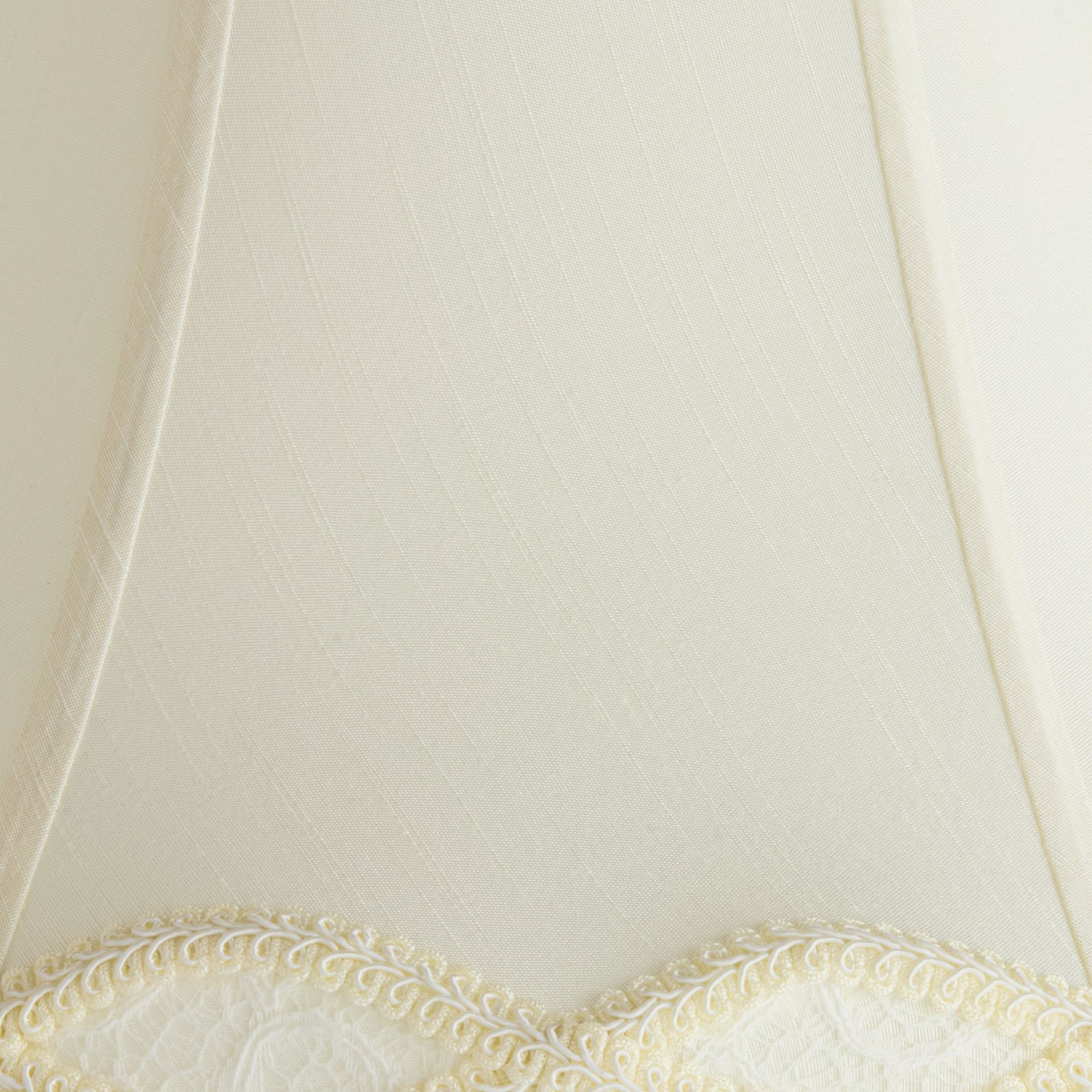 Image 3 Regency Hill Vintage Chic 60" Cream Shade Antique White Floor Lamp more views