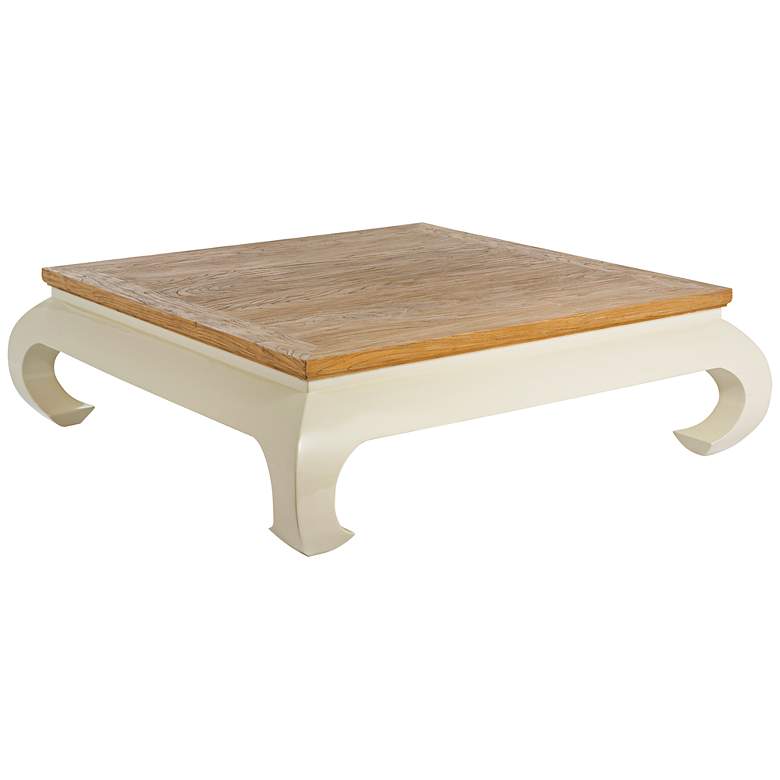 Image 1 Regency Ivory Lacquer Coffee Table
